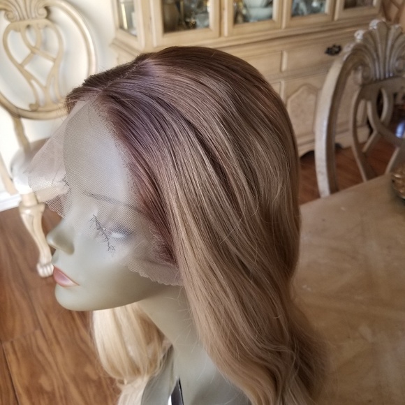 Ombre Blonde Lace Front Wig main image 4